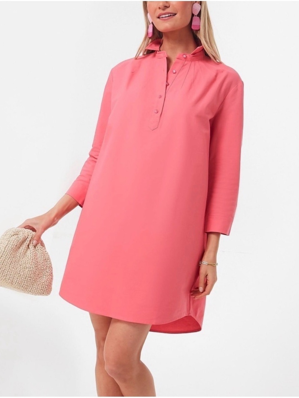 Pomander Place Pink Shift Dress